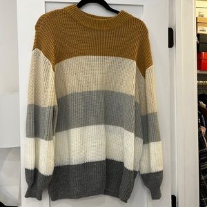 Knitted sweater